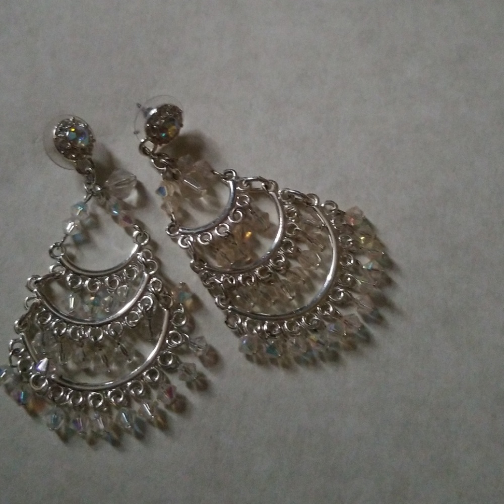 Crystal Chandelier Earrings